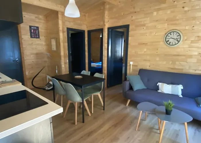 Confortable De 35m² Avec Terrasse - Api-1-52-488 Camping *